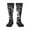 3 Black, variant on Chained Skull Artwork Knee Socks, High Socks Long Stretchy Sock Women Knee High Stocking, Long Socks for Women