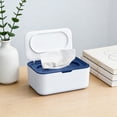 thumbnail image 3 of Noehoiugi Wipes Dispenser,Wipe Holder For Adult,Kitchen Wipes Storage Box Keeps Wet Tissue Fresh,Non-Slip Wipes Case,Flushable Wipe Container With Sealing Design Lid, 3 of 4