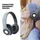 thumbnail image 3 of Auriculares Inalámbricos Para Colocar Sobre Las Orejas, Compatible Con Tarjeta De Memoria, Ahorro De Energía, Reducción De Ruido, Auriculares , Gris, Recargable,, 3 of 7