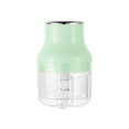 thumbnail image 2 of Mini de ajo eléctrica multifuncional, mini de ajo eléctrica portátil, fácil limpieza para verduras, frutas, nueces, pimienta, ceboll 250ml verde Baoblaze Cortador de ajo eléctrico, 2 of 7