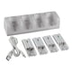 thumbnail image 1 of Soporte de carga,4Pcs 2800mAh Células recargables y Wii Cell Charge Dock Stand para Wii Remote Switc TOMSHOO Blanco, 1 of 7