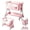 Pink, variant on Steanny Bassinet,Bedside Sleeper for Baby,3-in-1 Cradle with Wheels,Portable Travel Crib With Rocking Mode