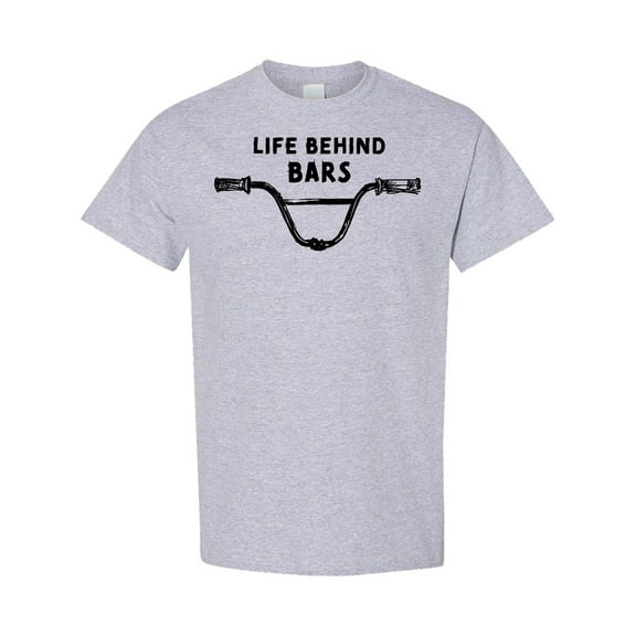 Inktastic Life Behind Bars Bmx T-Shirt