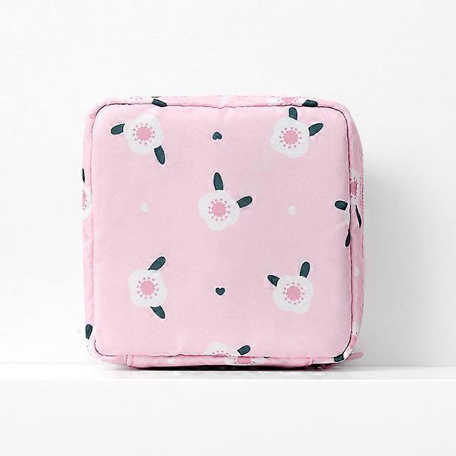 Bolsa de almacenamiento de tampones para mujer, bolsa para toallas sanitarias, organizador de cosméticos, bolsa de maquillaje para mujer, organizador de tampones para niñas, D