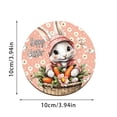 thumbnail image 6 of Easter Wall Decor Easter theme Wooden Scalding Household Dining Table Coffee Cup Tea Cup Mat New, A, 6 of 6