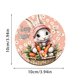 thumbnail image 3 of CaiYueKe Easter Bunny Wooden Coasters Heat Resistant Cup Mats for Dining Table Kitchen Decor Insulating Drinkware Protectors Cute Spring Home Decorations, 3 of 7