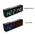 thumbnail image 4 of Generic Bluetooth LED Interval Timer with Magnetic Back, Customizable Workout Modes, USB Rechargeable, Blue & Red Design, 4 of 6