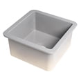 thumbnail image 2 of Pemberly Row Gray Matte Square 18" x 18" Undermount / Drop In Fireclay Prep Sink, 2 of 9