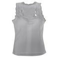 thumbnail image 4 of Women's Lace Trim Camisole Built In Bra Sleeveless Tank Top U Neck Casual Layering Piece For Spring And Fall, 4 of 5