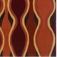 thumbnail image 2 of Linon Home Decor Trio Area Rug Collection, Chocolate and Spa Blue, 8' x 10', 2 of 2