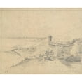 thumbnail image 3 of Camille Pissarro 18x15 Black Modern Framed Museum Art Print Titled - The Tehin De La Guayra (1854), 3 of 5
