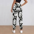 thumbnail image 3 of Women's Sweatpants, Halloween Pumpkins Wihte Baggy Sweatpants Joggers for Women, Fall Outfits for Women 2024 Lounge Yoga Athletic Workout Pants with Pockets, 3 of 7