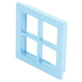 thumbnail image 3 of Miniature Window, Vivid Birch 4 Panes Dollhouse Window Compact Size  For Decor For Craft Blue, 3 of 8