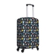 thumbnail image 3 of Balery Luggage Cover Rocket Space Print Suitcase Covers for Luggage Elastic Washable Suitcase Protector Fits 18-32 Inch Luggage-Small, 3 of 9