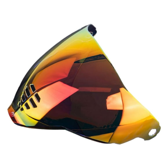 Escudo de visera de casco, suministros de escudo , escudo facial, parabrisas, piezas de escudo antiarañazos aptos para Claro REVO Rojo Macarena Visera de la lente de los cascos