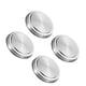 thumbnail image 5 of GOOHOCHY 4 fundas redondas de acero inoxidable para estufa, fáciles de limpiar, para quemadores de cocina., 5 of 8