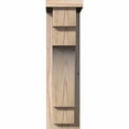 thumbnail image 2 of Ekena Millwork 5 1/2"W x 12"D x 20"H Mediterranean Smooth Corbel w/Backplate, Douglas Fir, 2 of 9