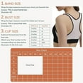 thumbnail image 4 of Coobie Women's Breathable Mesh Racerback Sports Bra 9129, 4 of 6