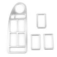 thumbnail image 1 of unids/set cubierta de botón de elevación de ventana pegatina decorativa para 5-Series E39 1996-2003 Chromeplate, 1 of 9