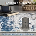 thumbnail image 4 of Extra Large Area Rugs 10x13ft Modern Abstract Faux Wool Rug Ultra-Soft Low Pile Accent Rug Stain Resistant Carpet Machine Washable Rugs for Bedroom with Non Slip Backing, 4 of 5