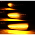 thumbnail image 2 of Smoked Lens Dynamic Sequential Blink/Flow Amber Full LED Front Side Marker Light Kit For 2018-2020 Buick Regal, Replace OEM Fender Sidemarker Lamps, 2 of 9