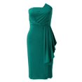thumbnail image 4 of Elegant Summer Off Shoulder High Waist Tennis Bodycon Dress for Women Casual Style Feminine Fit Green L, 4 of 8