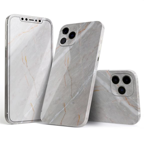 DesignSkinz Slate Marble Surface V8 Full-Body Skin Decal Wrap Cover for iPhone 16
