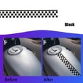 thumbnail image 1 of SPRING Car Stickers Checkered Stripes Decals Stickers Motorbike Decals Sticker Black, 1 of 9
