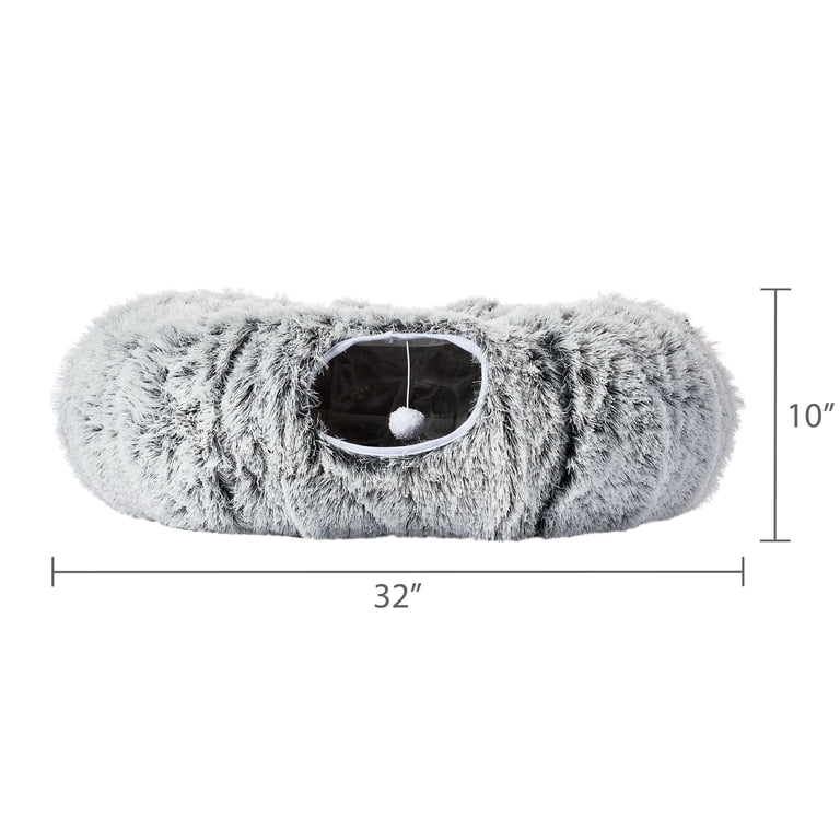 Vibrant Life Multi-Function Cat Tunnel, Gray, 32 In photo 8