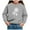 Grey, variant on Zshosam Sweatshirts for Girls Kids Toddler Baby Girl Boy Outfit Sweatshirt Shirt Long Sleeve Pullover Winter Clothes,White 2 Years