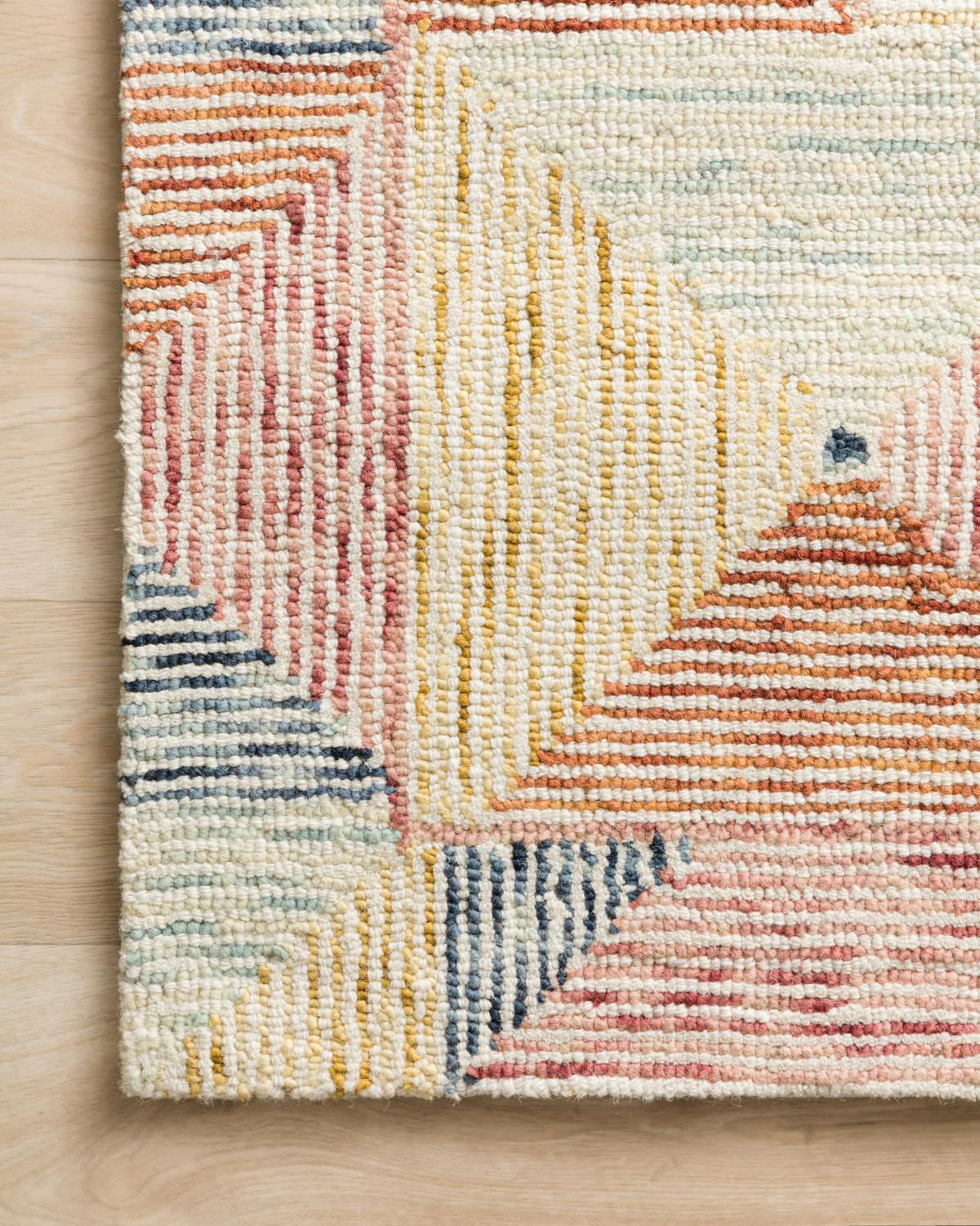 Loloi Spectrum Geometric Ivory / Multi Area Rug