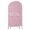Pink, variant on Happy Thanksgiving Wedding Arch Cover,Stretchy Spandex Arch Backdrop Stand Covers 6.6 FT,Plum Red Fall Pumpkin Maple Leaf Vintage Round Top Arched Backdrop Cover for Birthday Party Baby Shower