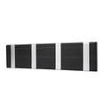 thumbnail image 1 of Floating Rack with Retractable Hook, Aluminum Alloy Screw Fixed Foldable Coat Hook Strong Load Capacity  for Hats for Bags for RVs, 1 of 7