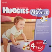 Huggies Little Movers, Size 4, 68 Count (Packaging May Vary)