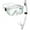 Clear/Pastel White, variant on Rapido Clareza Three Lens Mask and Snorkel Combo