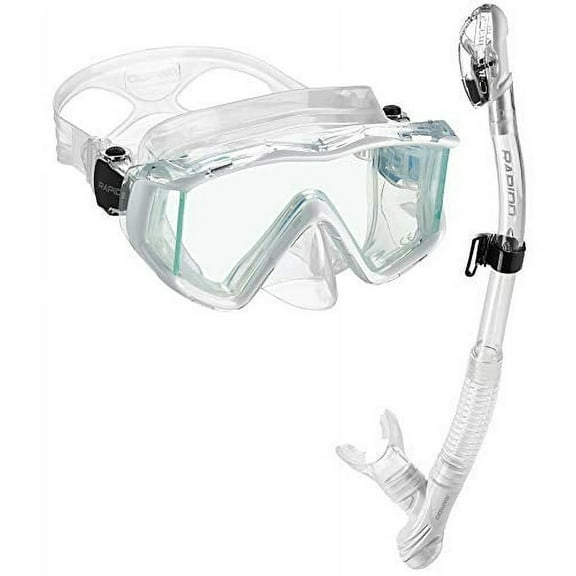 Rapido Clareza Three Lens Mask and Snorkel Combo