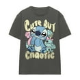 thumbnail image 1 of Lilo & Stitch T-Shirt Classique Mignon Mais Chaotique pour Femmes, 1 of 6