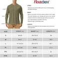 thumbnail image 5 of Mens UPF 50+ UV Sun Protection Shirts Outdoor Long Sleeve SPF Rash Guard for Fishing Hiking Swimming Running, 5 of 5