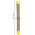thumbnail image 2 of 5 Piezas 100 Filtros de Malla para Pistolas de Pintura Wagner Airless Elementos Filtrantes de Acero Inoxidable para Pistola de Pintura Wagner Airless Amarillo, 2 of 5