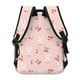 thumbnail image 4 of Disketp Rabbit And Cherry Mochila Estampada para Hombre y Mujer – Mochila Ligera Clásica con Múltiples Bolsillos para Universidad, Trabajo y Viajes-One Size, 4 of 5