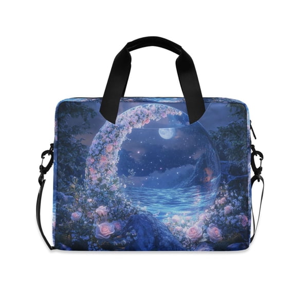 FORMRS 16" Laptop Bag Carrying Sleeve Case with Handle Travel Shoulder Briefcase, Crystal Ball