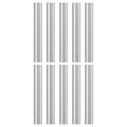 thumbnail image 1 of Aluminum Tubing, Straight Metal Pipe Lightweight 8mm Outer Diameter Socket 10Pcs 50mm Length  for DIY, 1 of 7