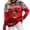 Red, variant on Arlun Christmas Sweaters for Women Funny Reindeer Pattern Xmas Holiday Casual Crewneck Pullover Sweater Trendy Warm Soft Cozy Long Sleeve Loose Print Work Tops Red XL