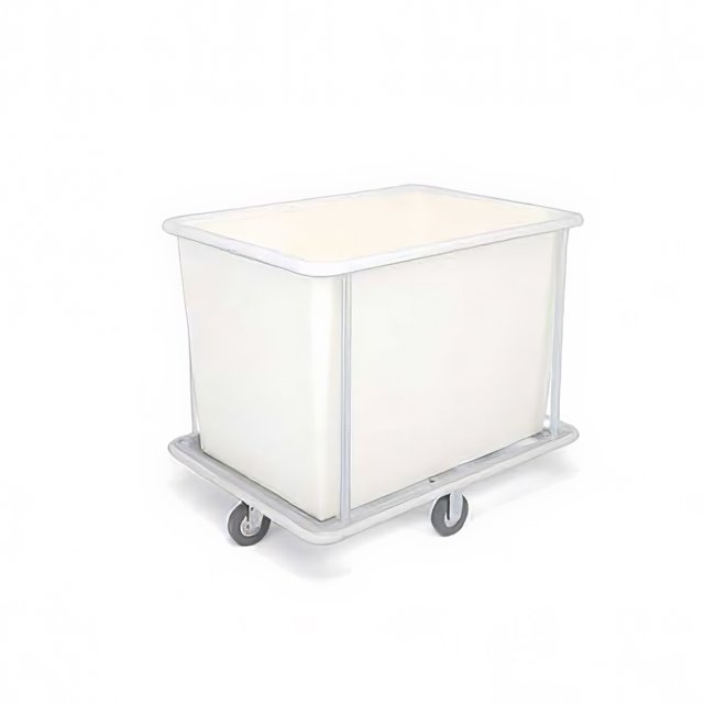 Forbes Industries 1181 Laundry Cart w/ (16) Bushel Capacity - Plastic Tub, Steel Frame