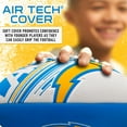 thumbnail image 3 of Franklin Sports NFL Los Angeles Chargers Football - Youth Mini Football - 8.5" Football- SPACELACE Easy Grip Texture-  Perfect for Kids !, 3 of 7