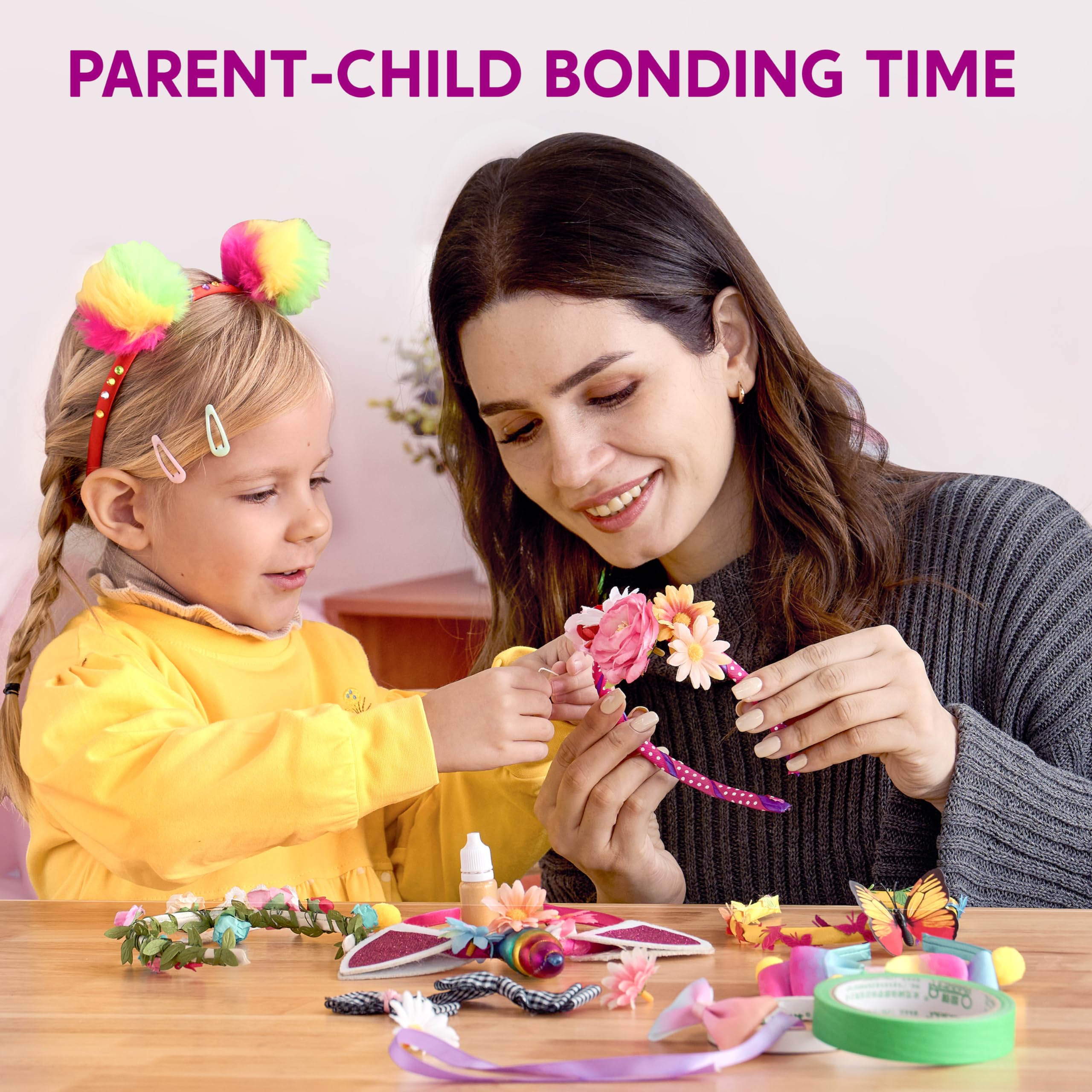 Joyfy Headband Making Kit for Girls - Fashion Accessory Craft photo 4