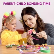 Joyfy Headband Making Kit for Girls, Make Your Own Fashion Headbands DIY Arts and Crafts, Hair Accessories Set Birthday Gift for Girls