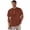 Brown, variant on Mens Short Sleeve Guayabera Shirts Linen Cotton Button Down Mexican Embroidered Cuban Wedding Shirt Summer Beach Tops Gray S