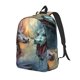 thumbnail image 1 of Easygdp White And Red Storm Dragon Mochila de Lona Resistente para Laptop, Compatible con Laptops de 15 a 17 pulgadas, Ideal para Escuela, Trabajo y Viajes-Small, 1 of 5