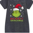 thumbnail image 2 of Dr. Seuss - Merry Grinchmas - Toddler And Youth Girls Fleece Dress, 2 of 4